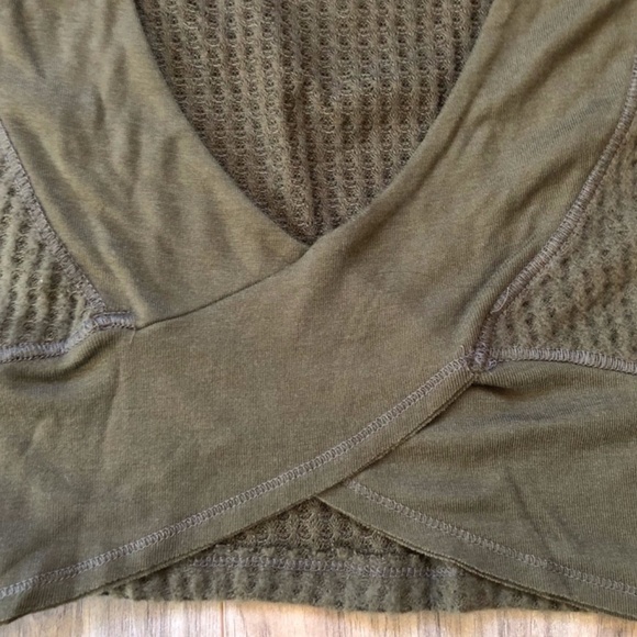 NWT - We the Free Love Me Thermal Olive XS - Picture 6 of 12